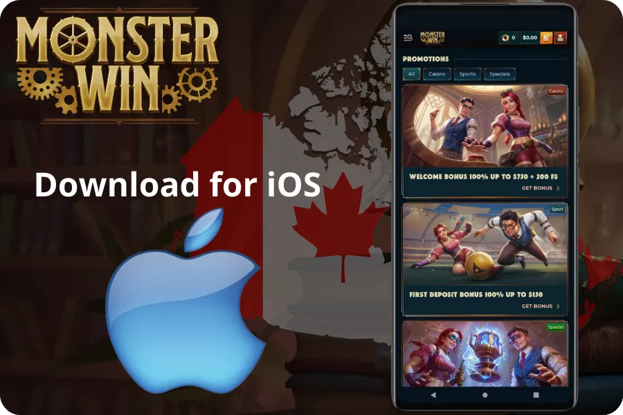 How to Download Monster Win App for iOS